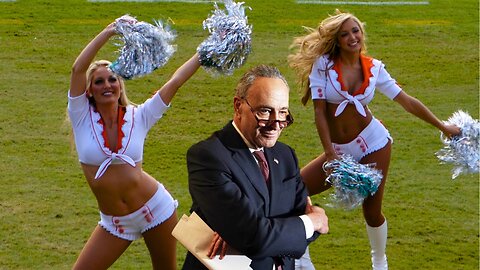 Chuck Schumer Auditions to Become Super Bowl Cheerleader