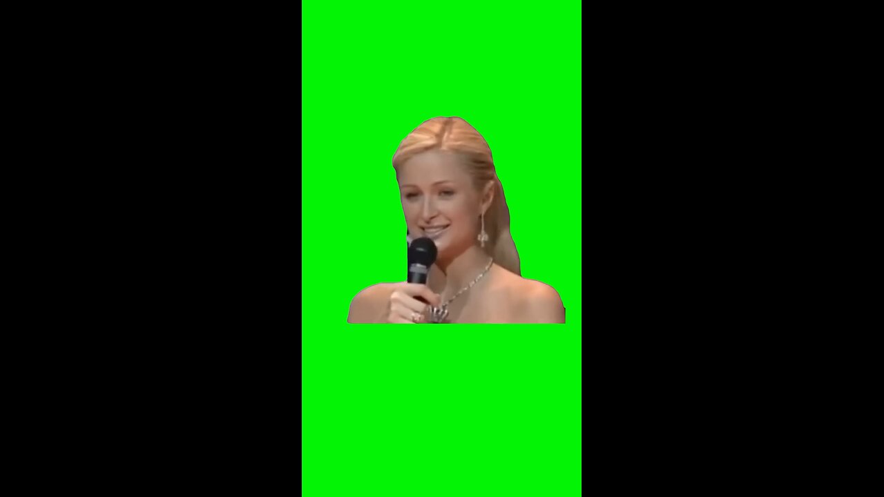 “Everyone Is a Princess” Paris Hilton | Green Screen