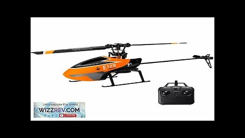 Eachine E129 2.4G 4CH 6-Axis Gyro Altitude Hold Flybarless RC Helicopter RTF Review