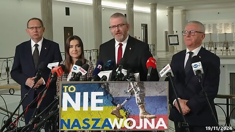 GRZEGORZ BRAUN: To nie nasza WOJNA! (19.11.2024)