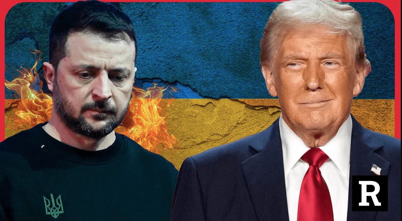 Zelensky just CRUMBLED faster than even Trump expected | Redacted w Clayton Morris