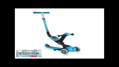 Globber 5 in 1 Kids Scooter Go Up Deluxe Sky Blue Review