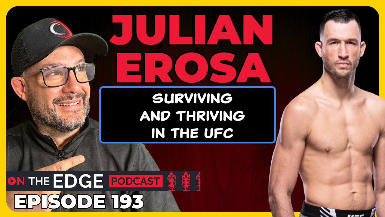 UFC Isn’t Forever—Julian Erosa on Losing, Getting Released, and Fighting Again