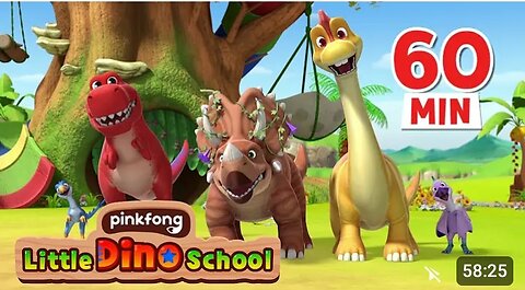 "Pinkfong Little Dino School - 60-Minute Dinosaur Adventure"