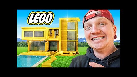 $1 vs $10,000 Lego House!