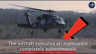 BLACK HAWK DOWN! DARPA MILITARY AIRCRAFT DOESN'T JUST FLY INTO AIRPLANES UNLESS IT'S ON PURPOSE!