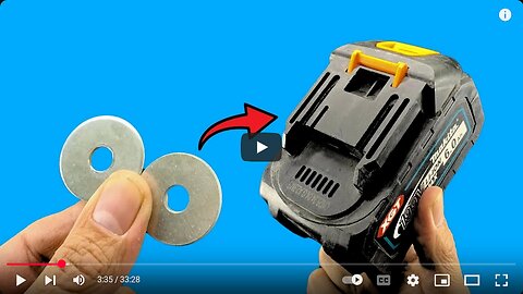 Never Buy New Batteries! Just use This Trick and Old Batteries Can be Reused