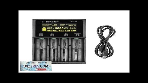 LiitoKala Lii-M4S Battery Charger for 26700 18650 26650 21700 AA Touch Button Review