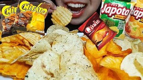 ASMR MUKBANG - CHIPS SNACKS