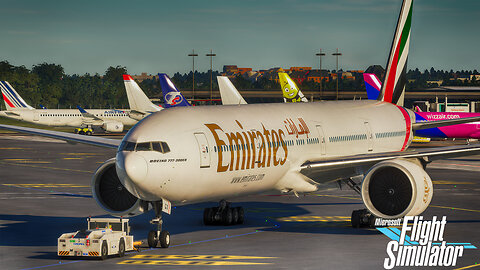 Hamburg - Dubai Full Flight| Emirates B777 | MSFS 2020 | Aviation