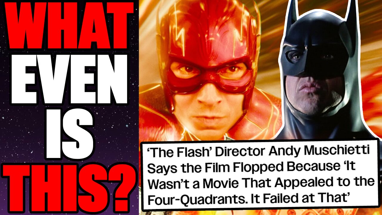 The Flash Director Gives BIZARRE RESPONSE To Movie's Box Office FAILURE! | Ezra Miller Caused It?