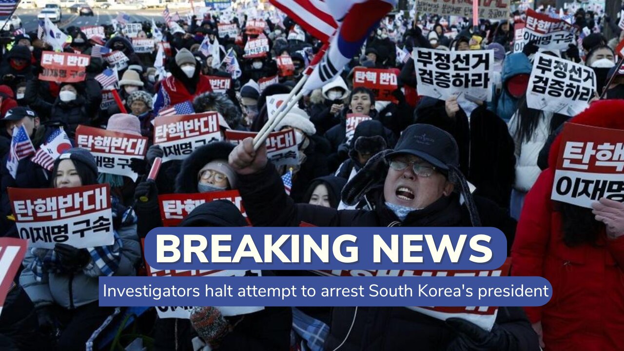 Attempt to arrest South Korea president suspended after dramatic standoff | IKT News