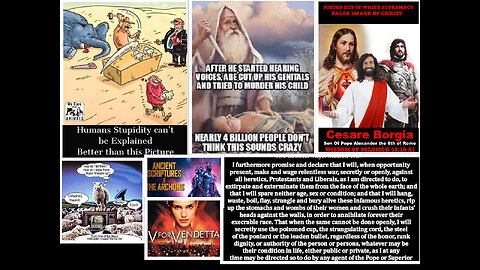 JEHOVAH MASTER PLAN BLOOD RITUAL MURDER SACRIFICES EXECUTIONS ABRAHAM JESUS NWO SAVE US FROM SIN