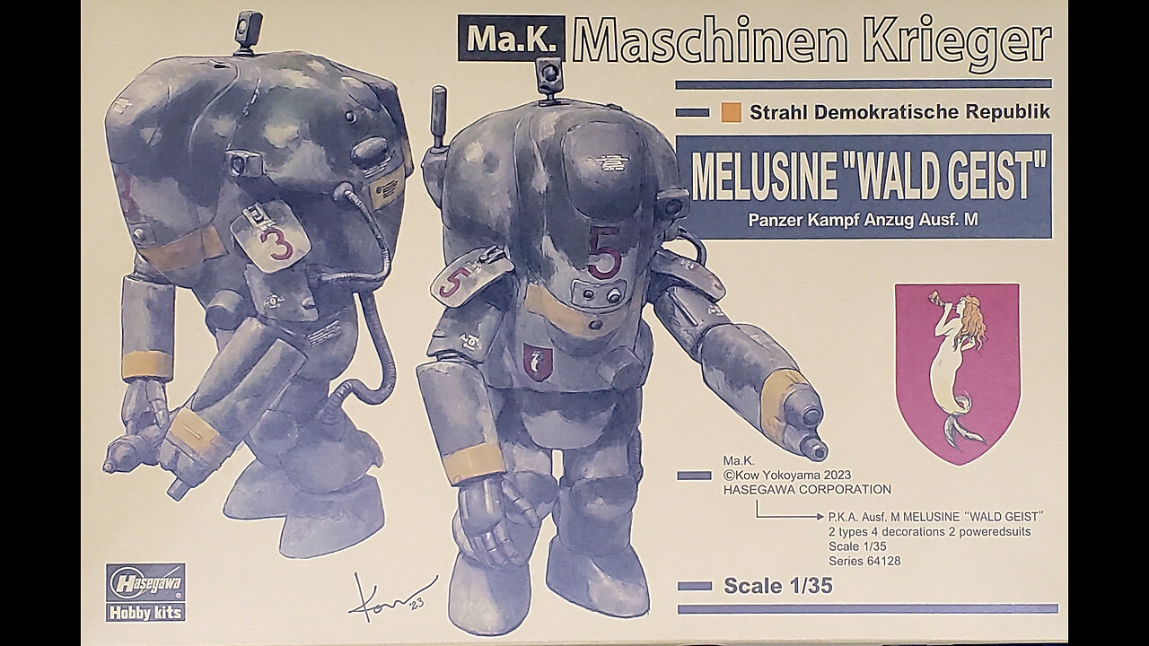 1/35 Hasegawa Melusine PKA Ausf.M Review/Preview