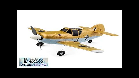 XK A250 BF-109 Fighter 350mm Wingspan 2.4G 4CH 3D/6G System EPP RC Review