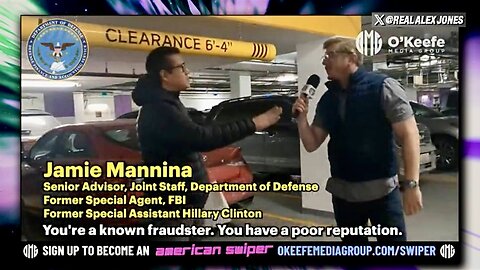 🚨 CONFRONTED 🚨 After Catching A Top-Level Pentagon Official Plotting To Stage A Coup Against President Trump's Incoming Administration, James O'Keefe Publicly Questions The DOJ/FBI/CIA Operative!