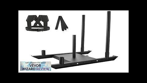 VEVOR Weight Training Sled Pull Push Power Sled Fitness Strength Resistance Training Review