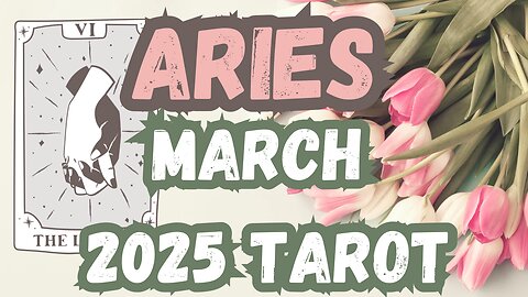 Aries ♈️- Back to basics! March 2025 Evolutionary Tarot reading #aries #tarotary #tarot #march