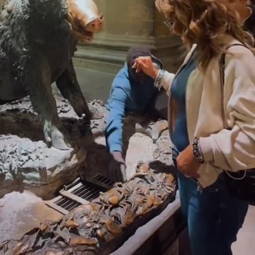 blky steals a tourist money in Italy