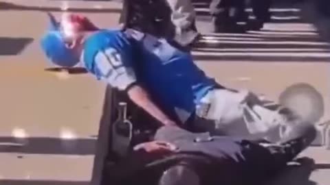 2 people got bodied at a Detriot Lions game_720