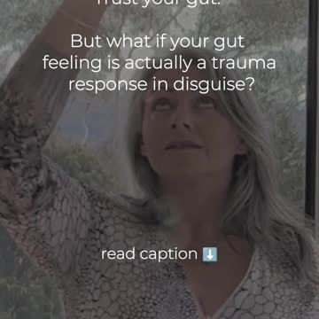 Not every strong feeling is True #intuition, know the difference vs #traumaresponse #traumahealing