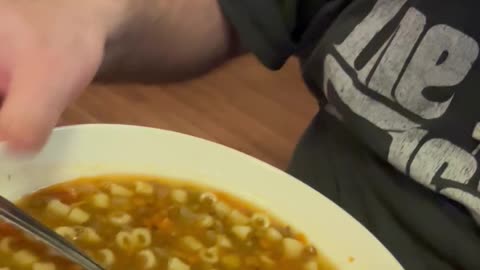 Christmas Italian Eating Continues! Lentil Soup OH!