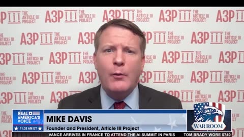 Mike Davis: President Trump's "going to fight for the American people every day"