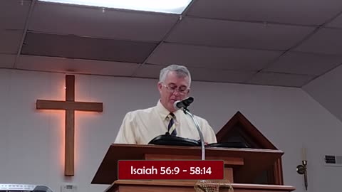 Isaiah 56:9 - 58:14