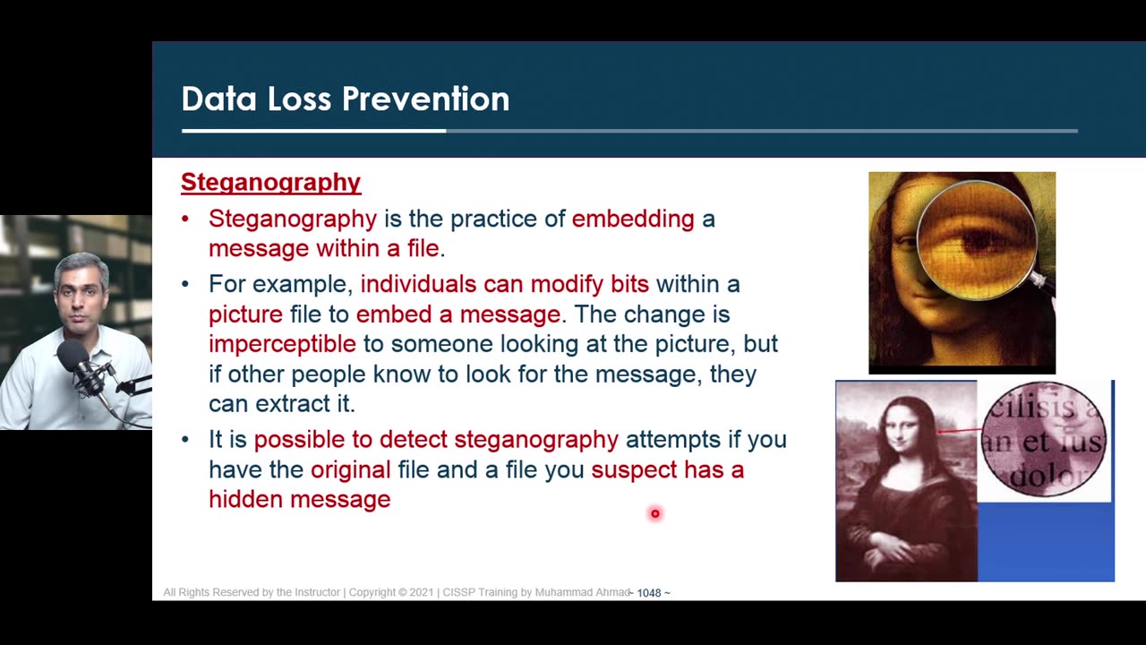 198 - Domain 7 -72 Data Loss Prevention