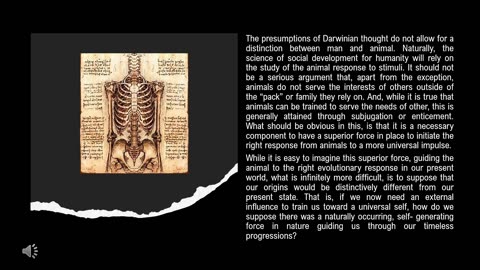 What is Man?- Chapter 2 The Fool-"Man is an animal!"