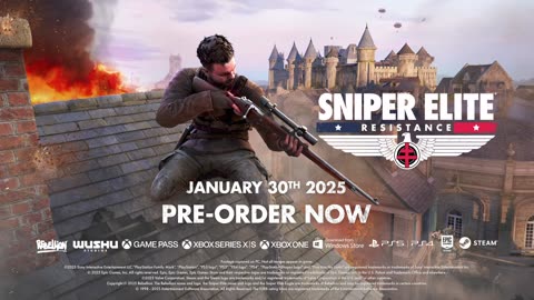 Sniper Elite： Resistance - Official Gameplay Overview Trailer