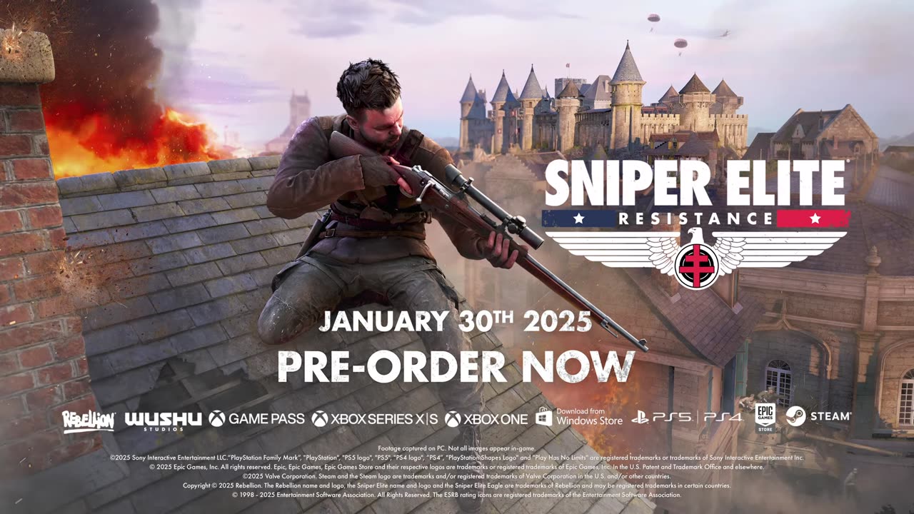Sniper Elite: Resistance - Official Gameplay Overview Trailer