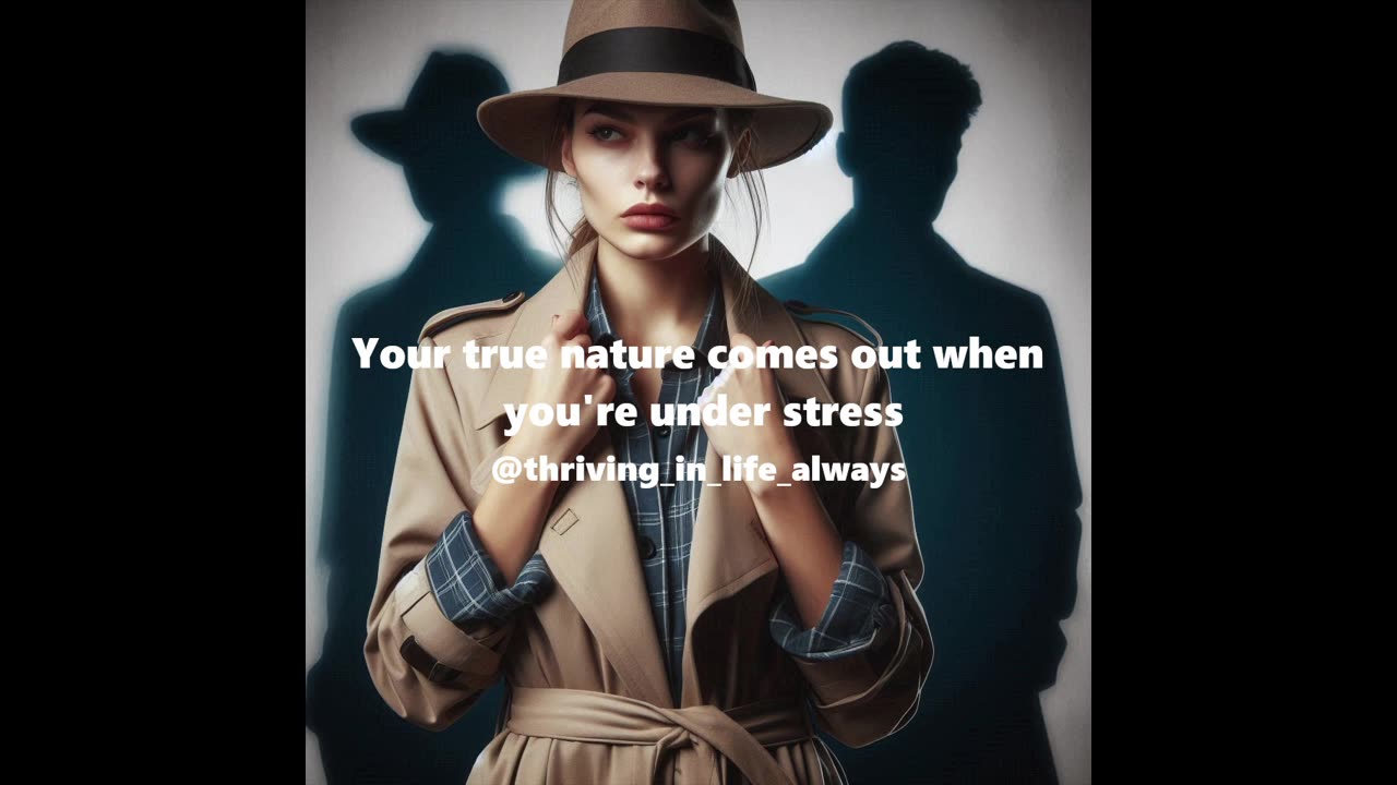 This brings out your true nature