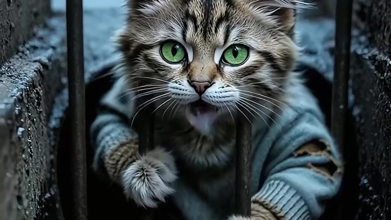 Emotional street cat story 😭