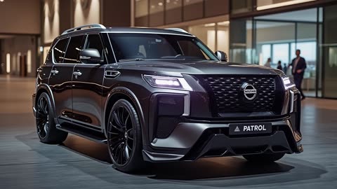 2025 NISSAN PATROL THE BLACKED OUT BEAST OF LUXURY AND POWER