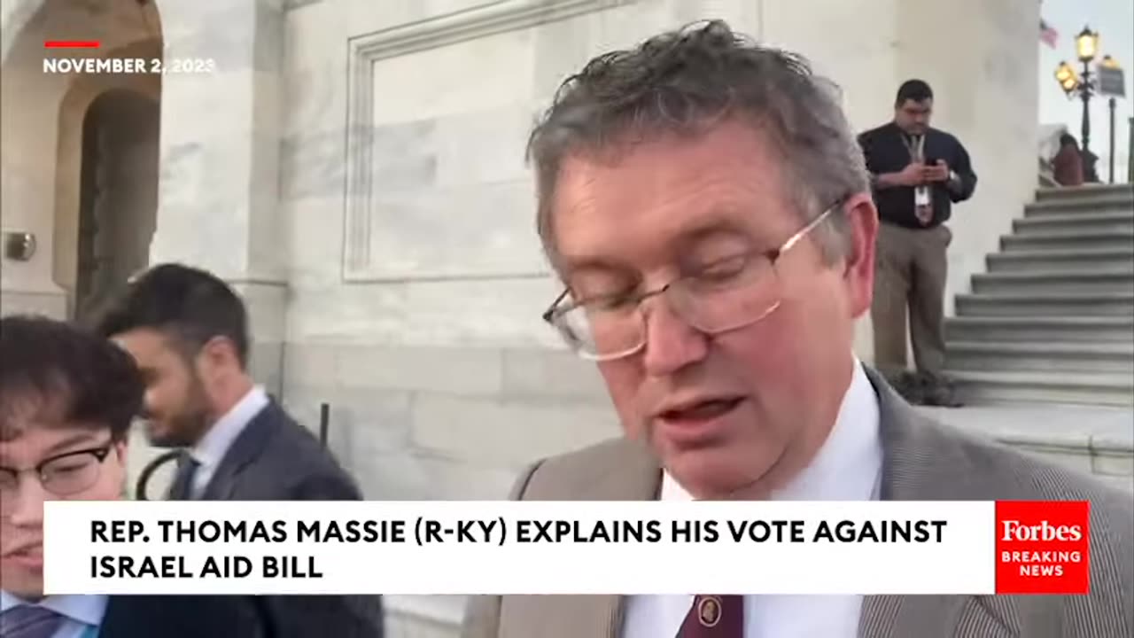 Thomas Massie: This Is Why I Voted Against U.S. Aid To Israel Bill