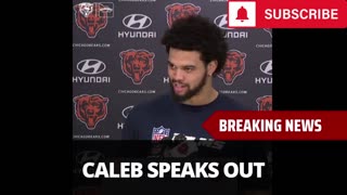 Caleb Williams Makes Big Admission About Being Sacked A Lot