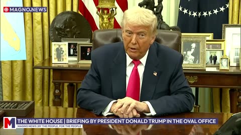 President Trump Briefs Media after Signing Executive Orders at The White House (Mar 6, 2025) [LIVE]