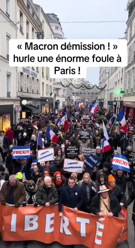 France is on strike! “Macron stop the war!” is the call of the people.