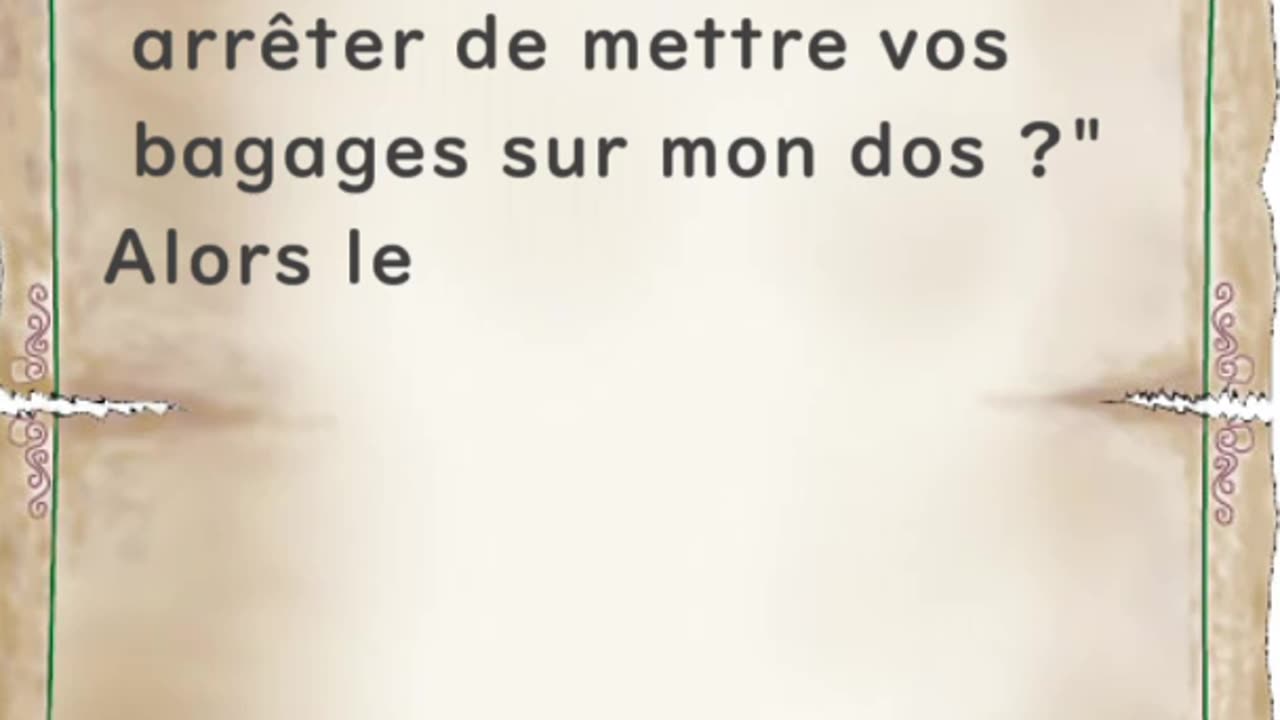 Le chameau qui souhaitait être à l'aise - Huhito Fables-Version française Vol.33