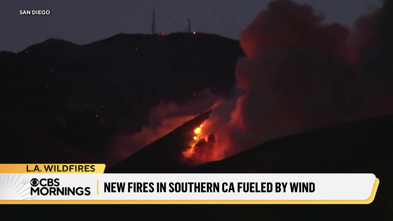 President Trump to tour part of L.A. area hit by wildfires