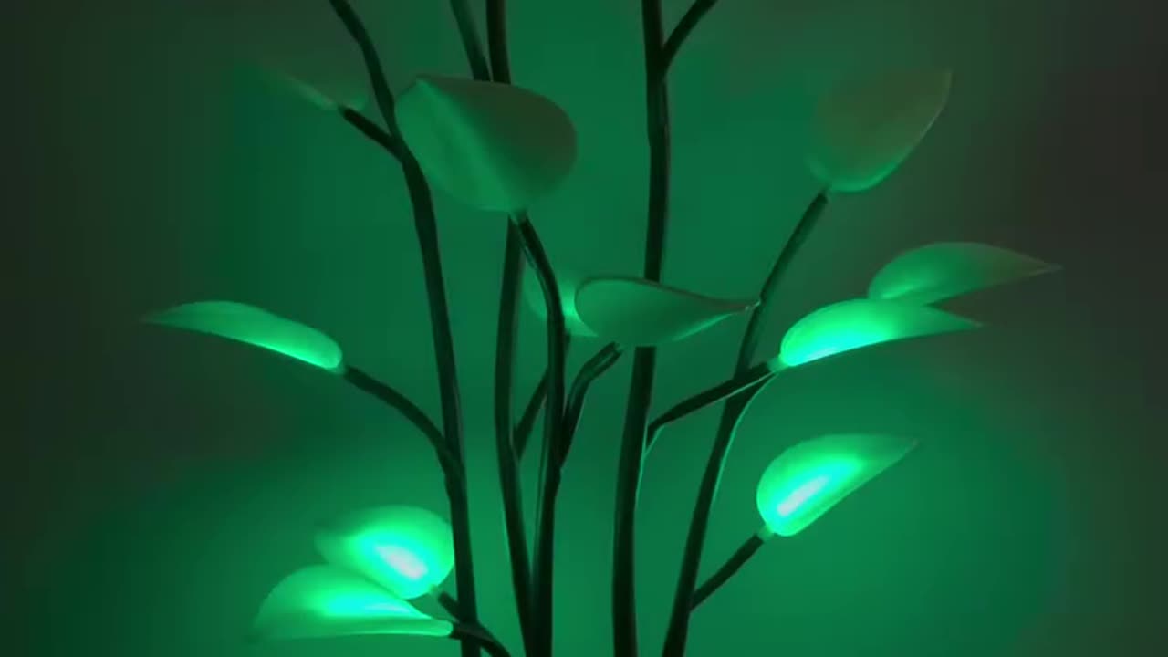 Transform your home into a magical oasis with the Magical LED House Plant Artificial Bonsai Lights