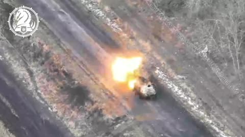 💥🔥 Destruction of five enemy vehicles in the Kursk region during offensive.