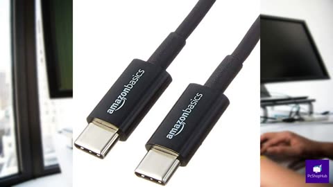 Amazon Basics USB-C to USB-C 2.0 Fast Charger Cable