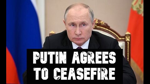 Russia Supports Ceasefire - "We are in favor, but there are nuances" - Putin. Russia - USA Talks..