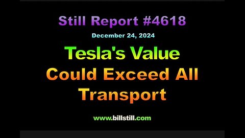 Tesla's Value Could Exceed All Transport, 4618