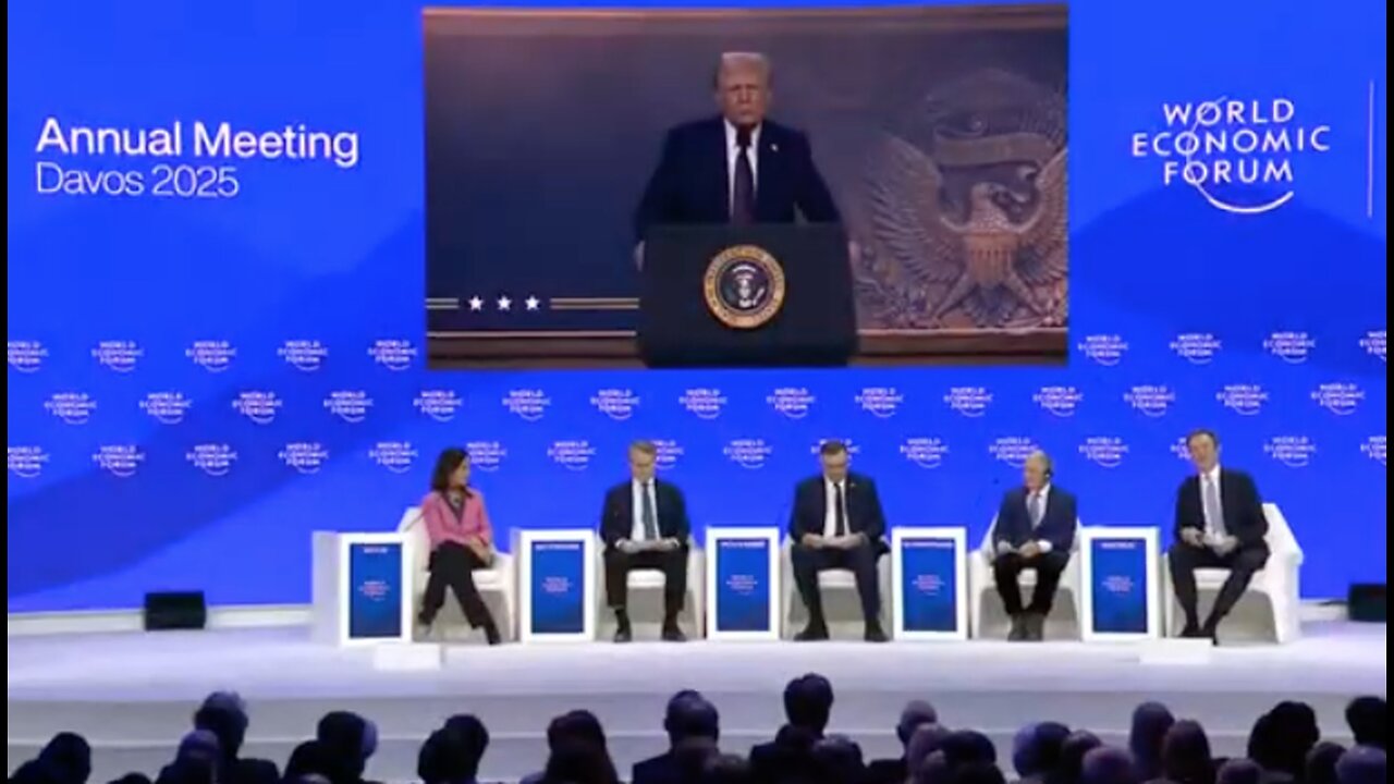 Pres. Trump Addresses the World Economic Forum in Davos