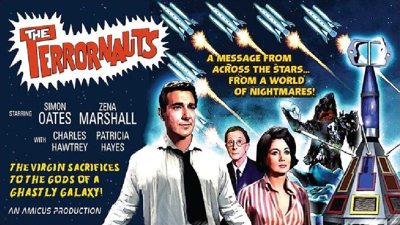 THE TERRORNAUTS 1967 Scientists are Kidnapped by Aliens and Subjected to Testing FULLMOVIE HD & W/S