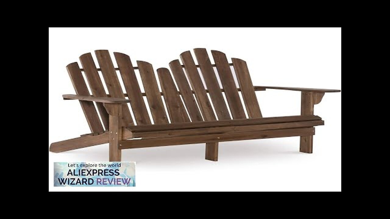 Jayde Adirondack Double Bench Teakoutdoor chair garden chair Review