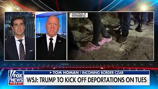 Tom Homan - starting Tuesday, ICE will finally go out and do their jobs.